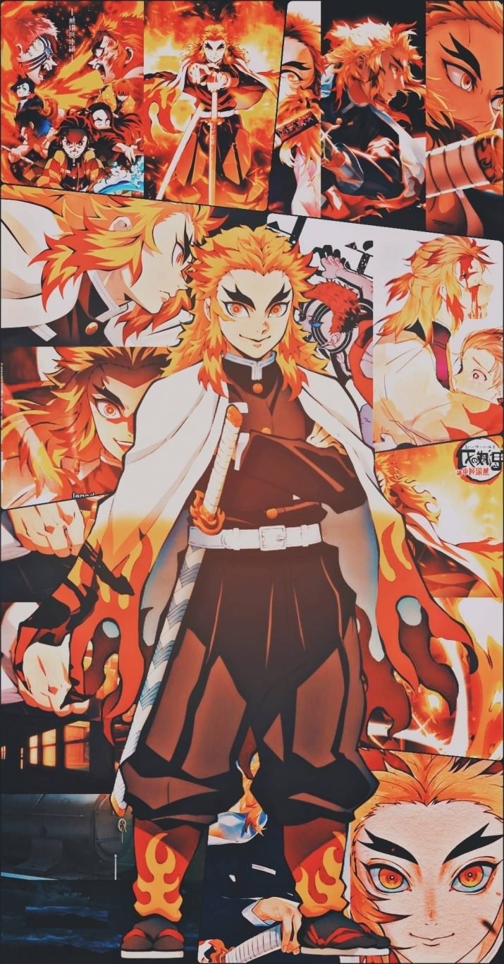 Rengoku Kyojuro Demon Slayer Wallpaper  Anime wallpaper Demon Slayer