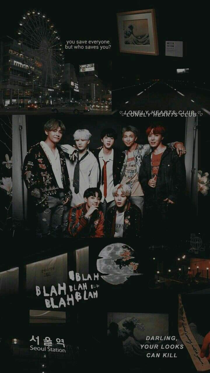 BTS Group - Aesthetic Wallpaper Download | MobCup