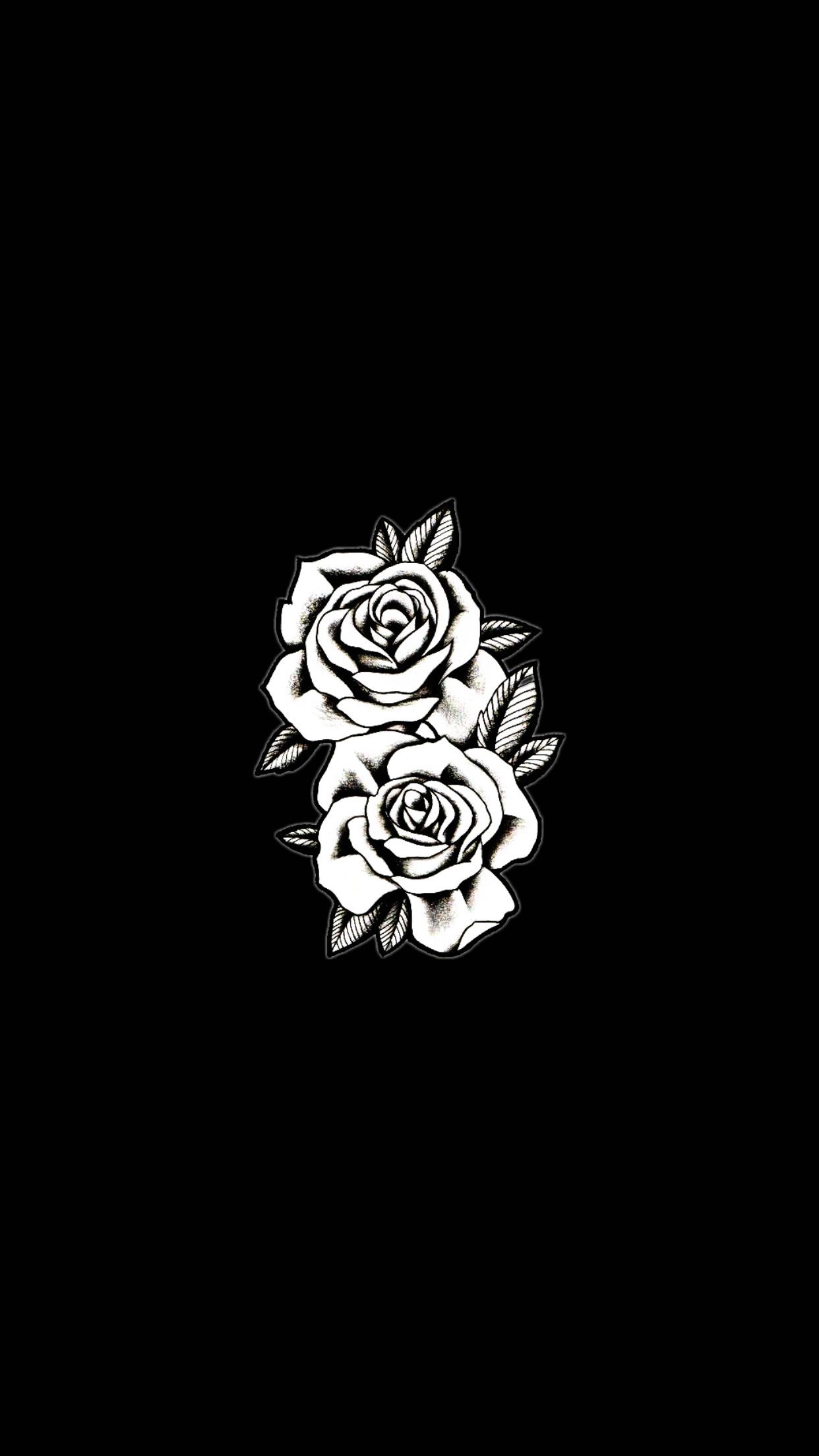 rose pictures black and white