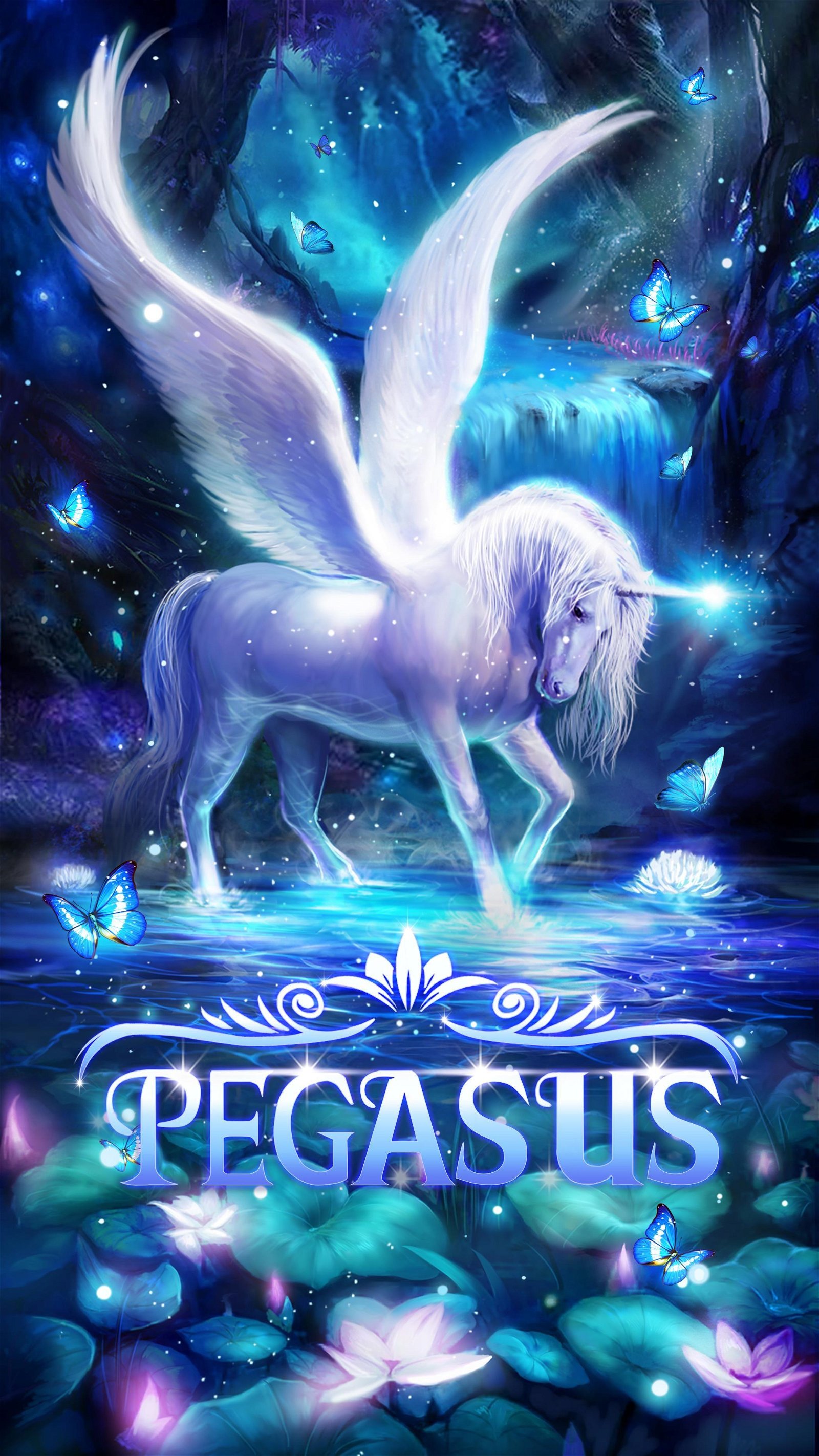 White Pegasus white pretty Fantasy Pegasus HD wallpaper  Pxfuel