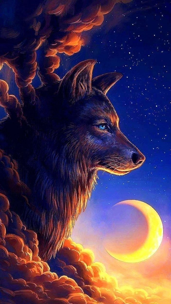 Purple anime wolf | Anime wolf, Anime wolf drawing, Wolf character-demhanvico.com.vn