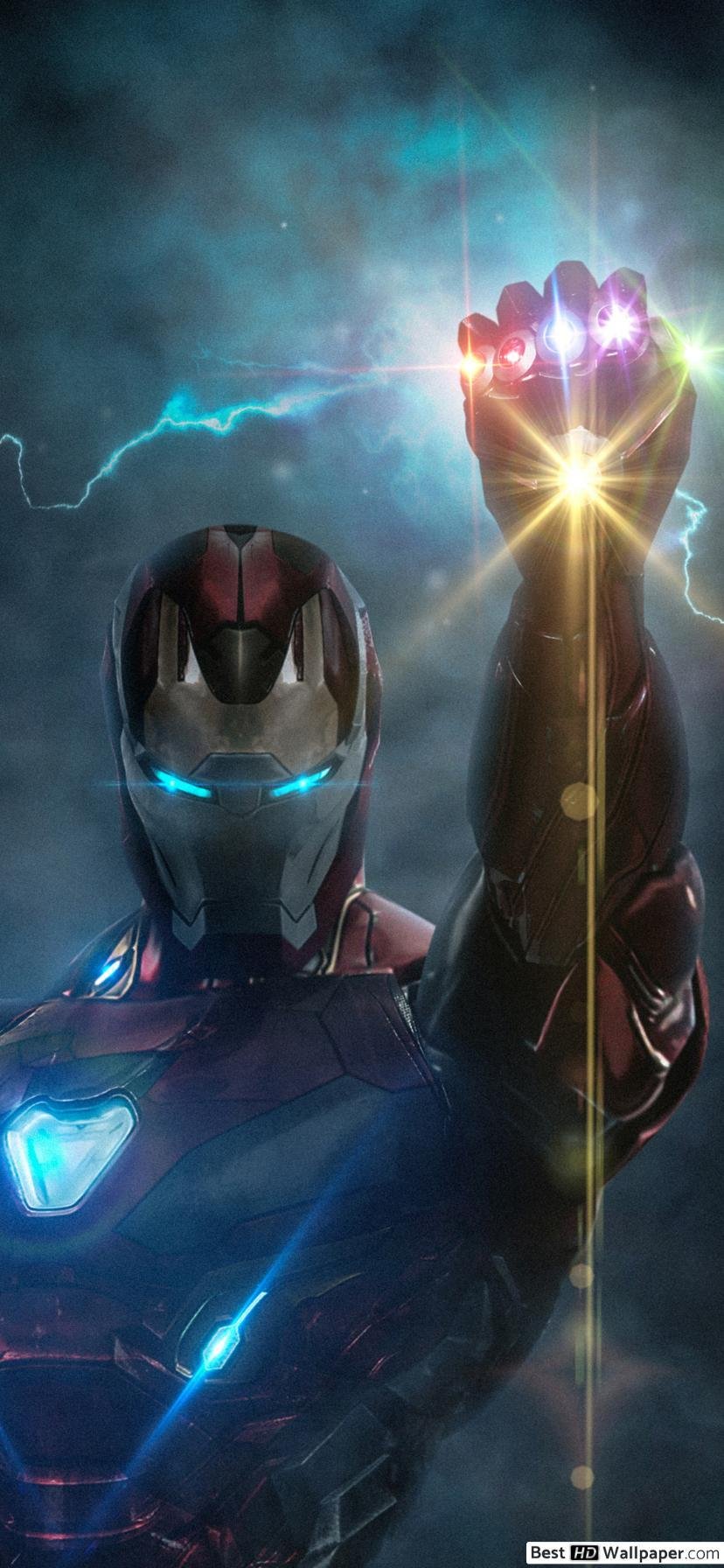 Avengers Endgame Iron Man Tony Stark Infinity Stones Wallpaper 8k Ultra HD  ID3188