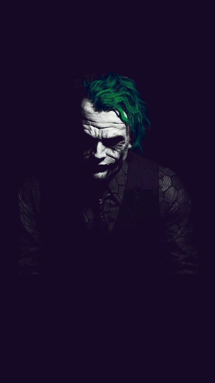Bad Joker - Dark Background Wallpaper Download | MobCup