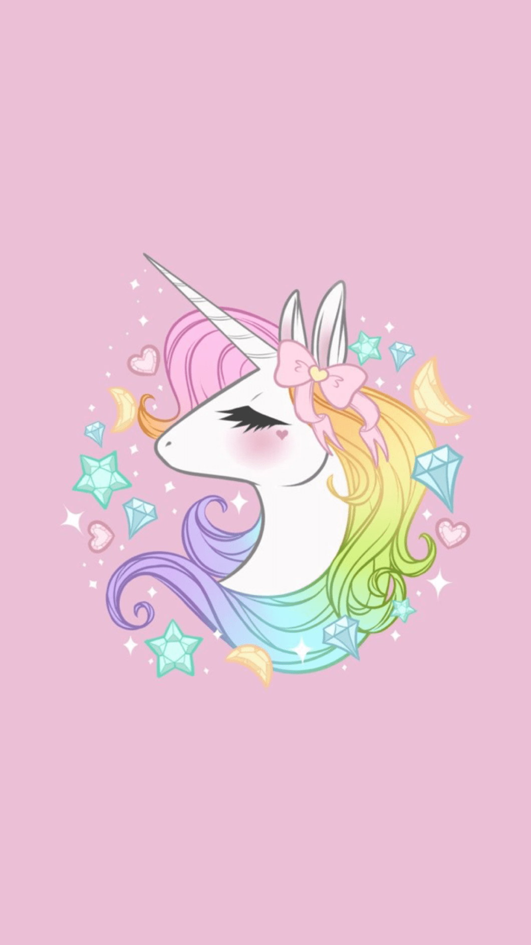 Pink Unicorn Wallpapers  Wallpaper Cave