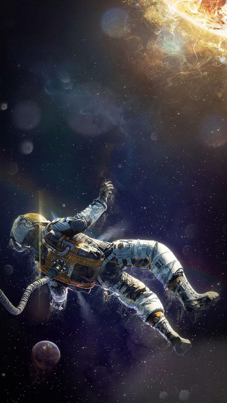 Wallpaper 4k Astronaut Galaxy Space Stars Digital Art 4k Wallpaper