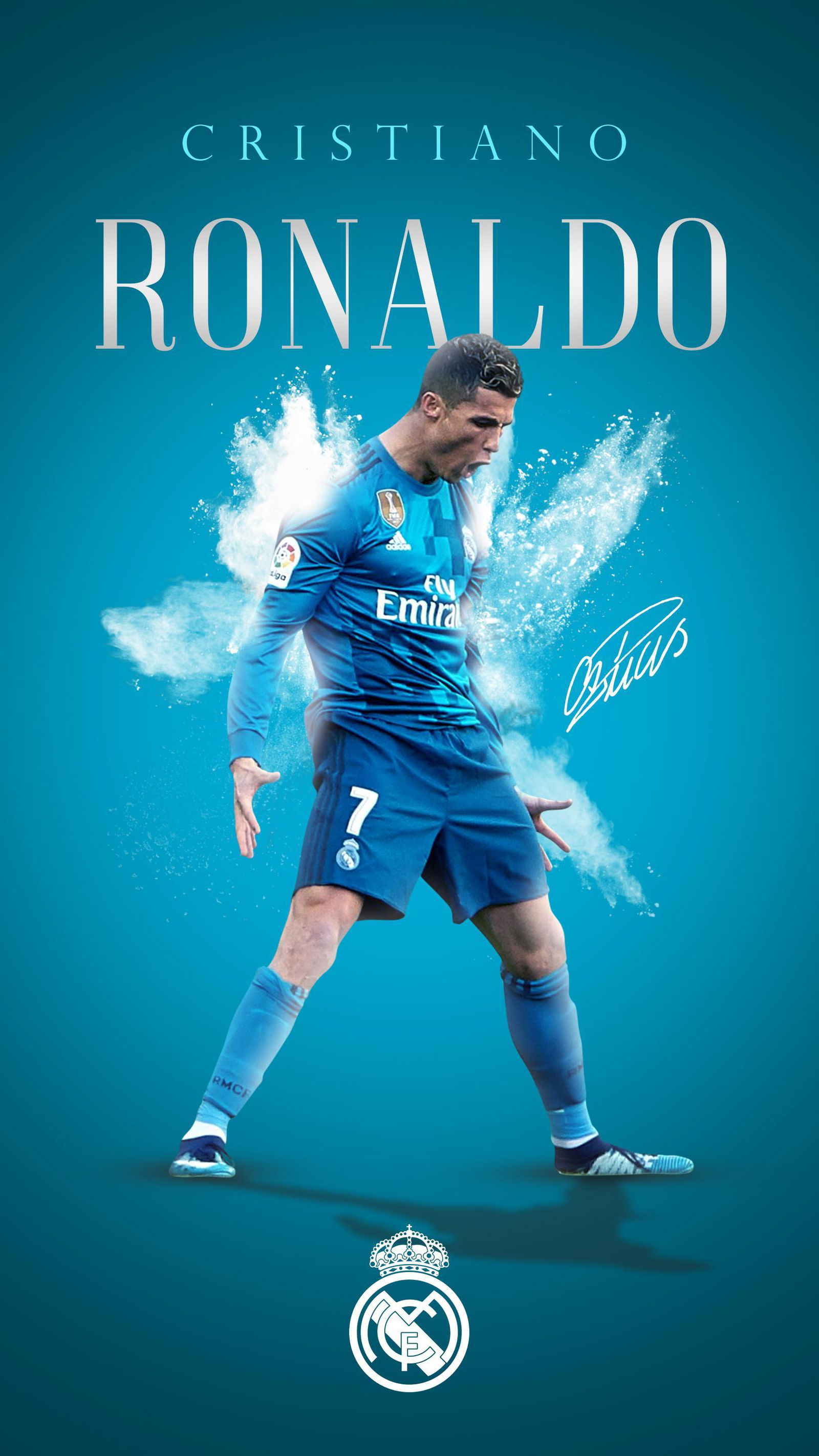 football player cristiano ronaldo wallpaper