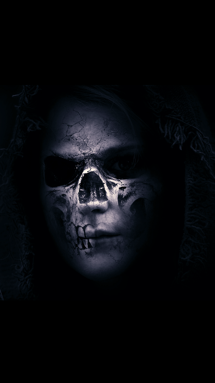 cool dark skull backgrounds