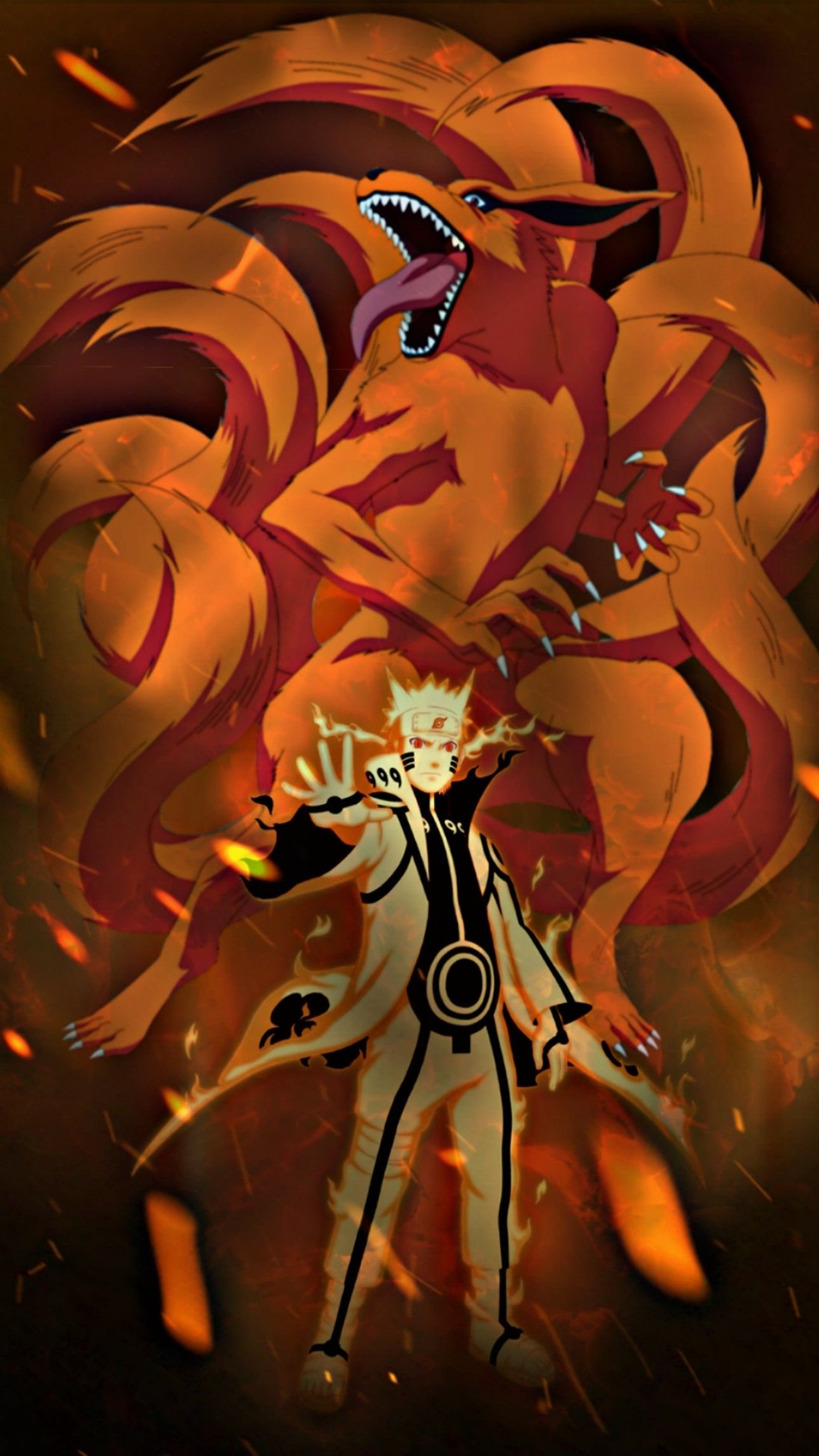 Naruto Kurama Sage Mode Wallpaper