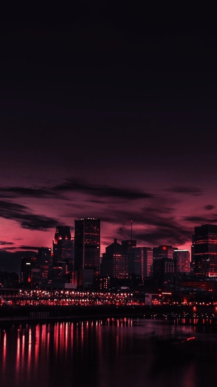 Aesthetic city lights Wallpapers Download | MobCup