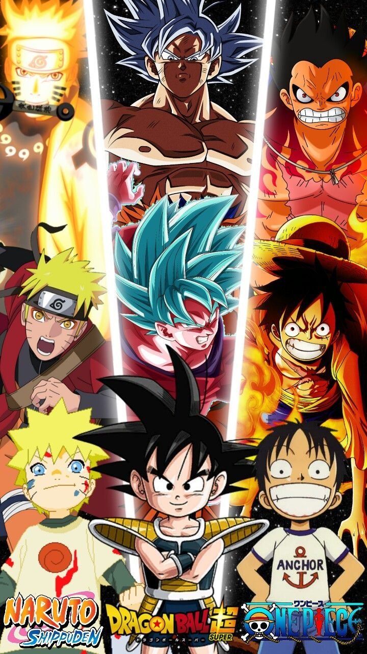 One Piece, Crossover, Naruto, Luffy  One piece luffy, Luffy, One piece  manga