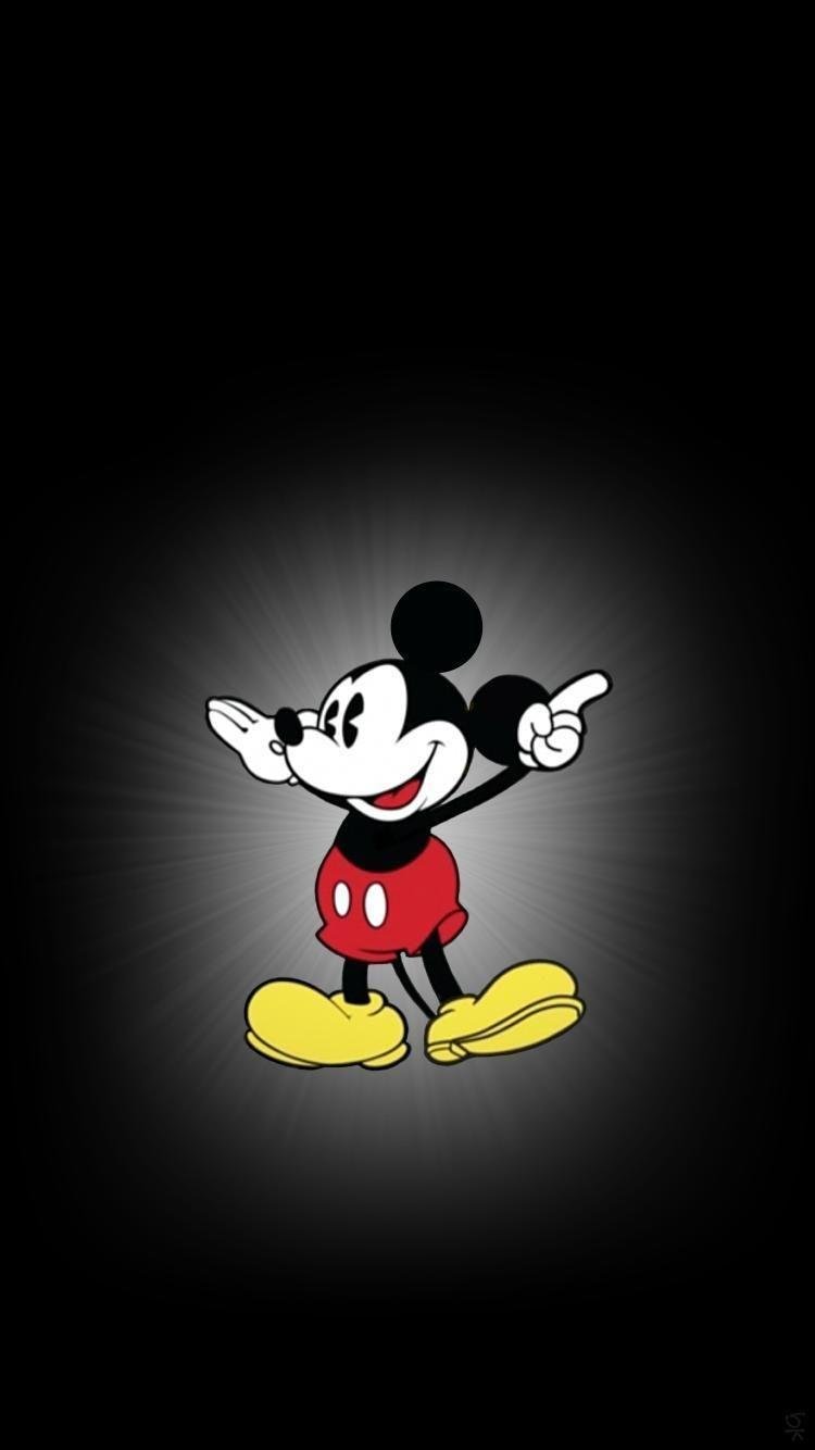 Black And White Mickey Mouse And  Disney Black And White HD phone  wallpaper  Pxfuel