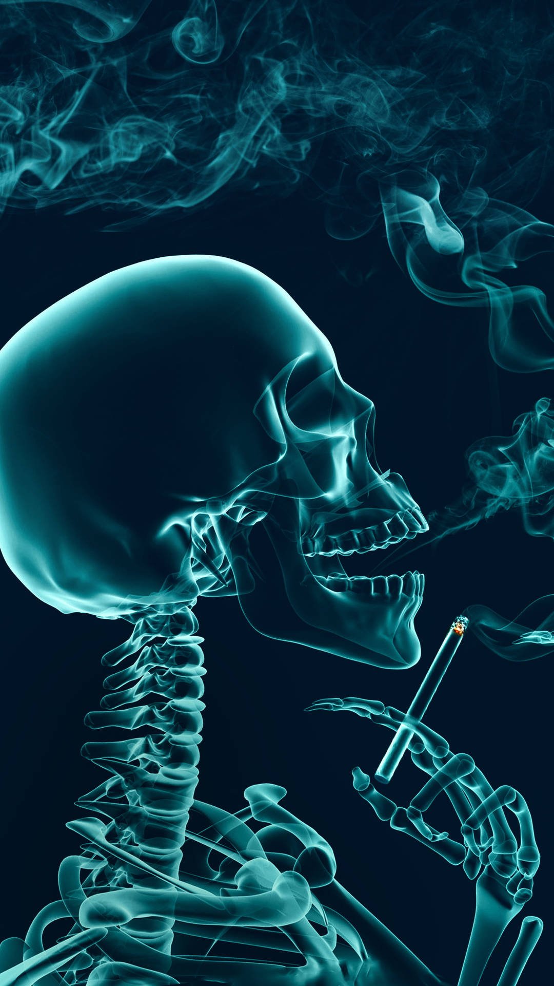 Download Skull Smoke Cigarette RoyaltyFree Stock Illustration Image   Pixabay