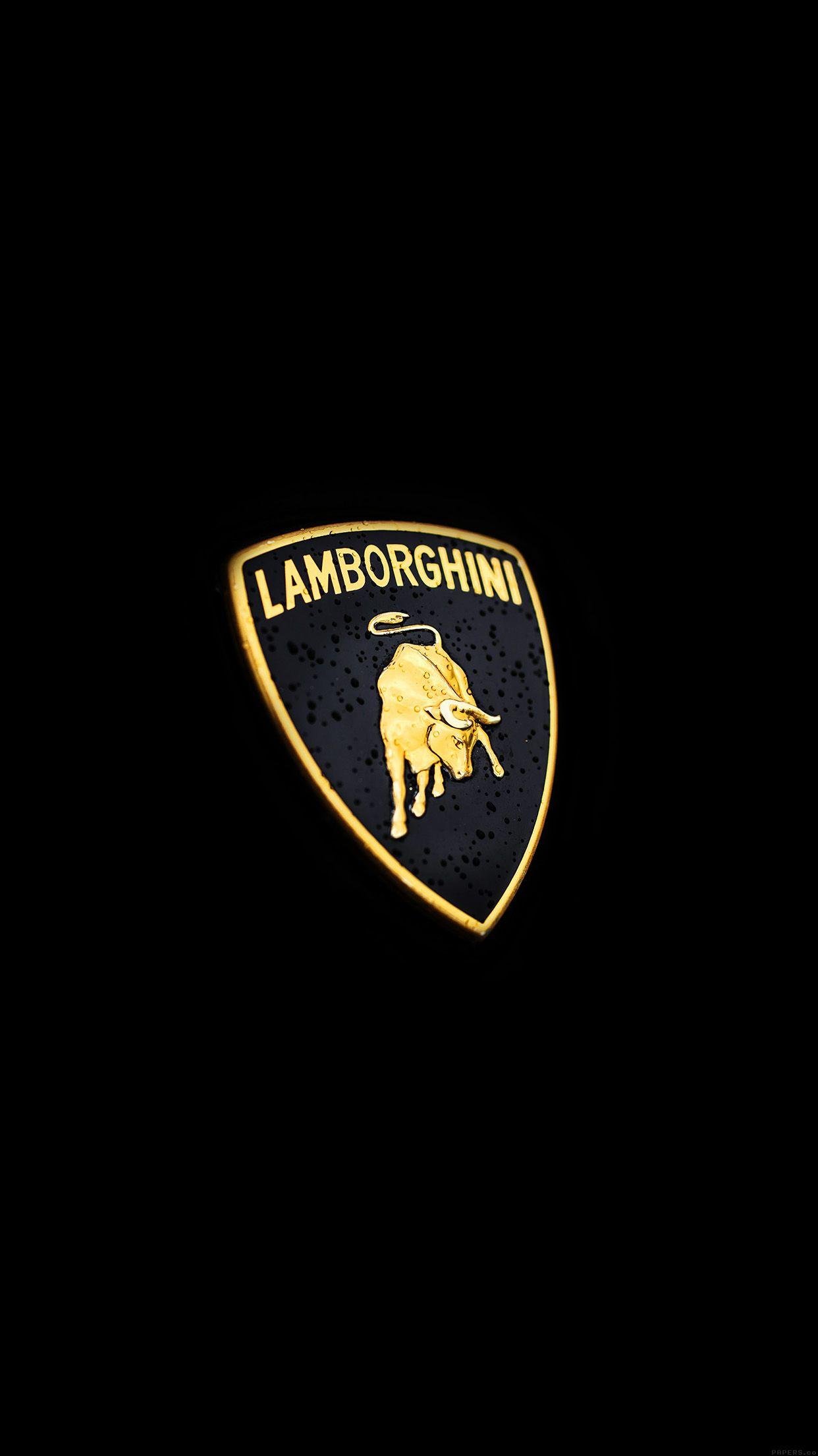 lamborghini logo iphone wallpaper