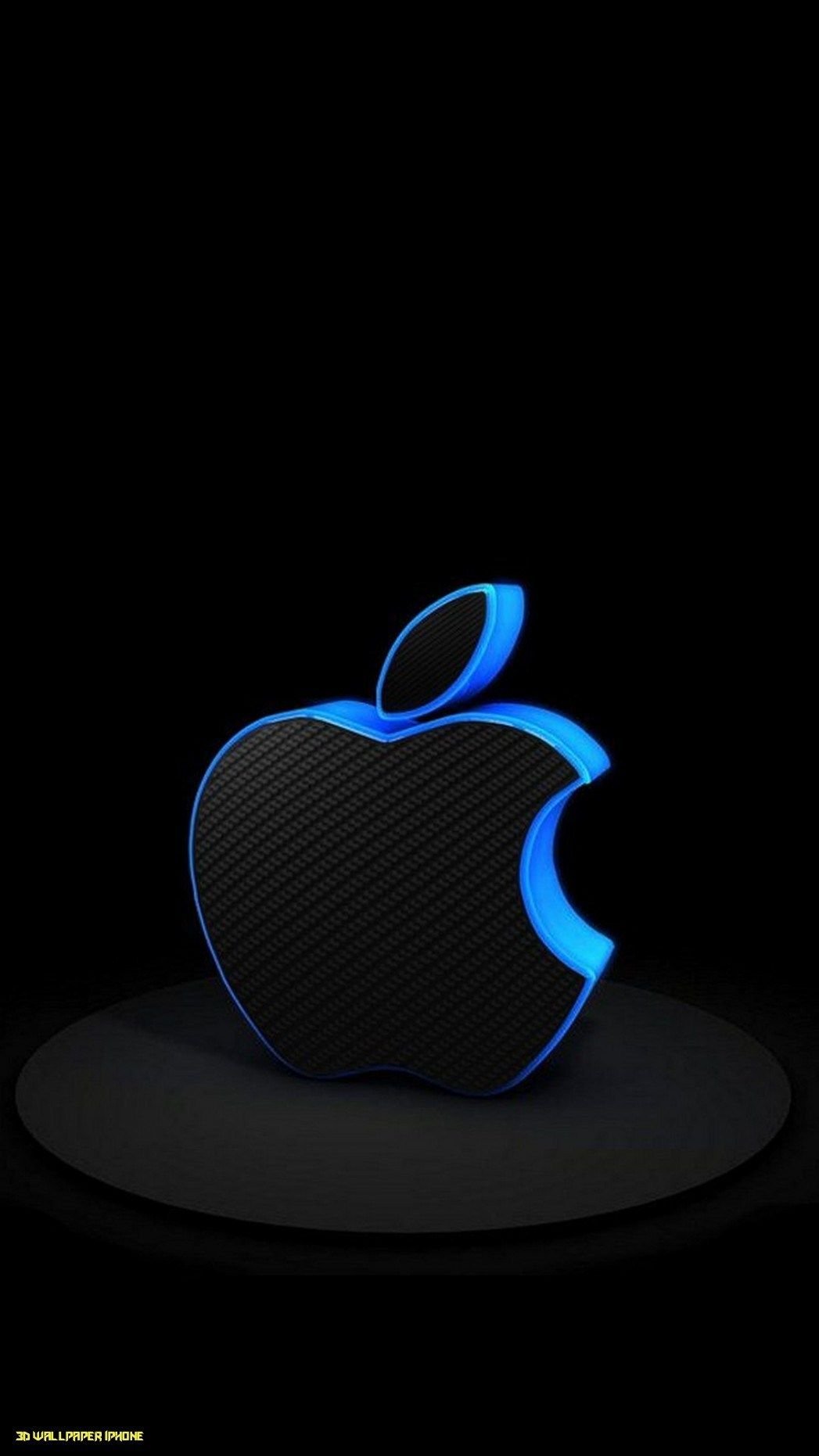 Download Apple Logo Blue Galaxy Original iPhone 4 Wallpaper  Wallpaperscom