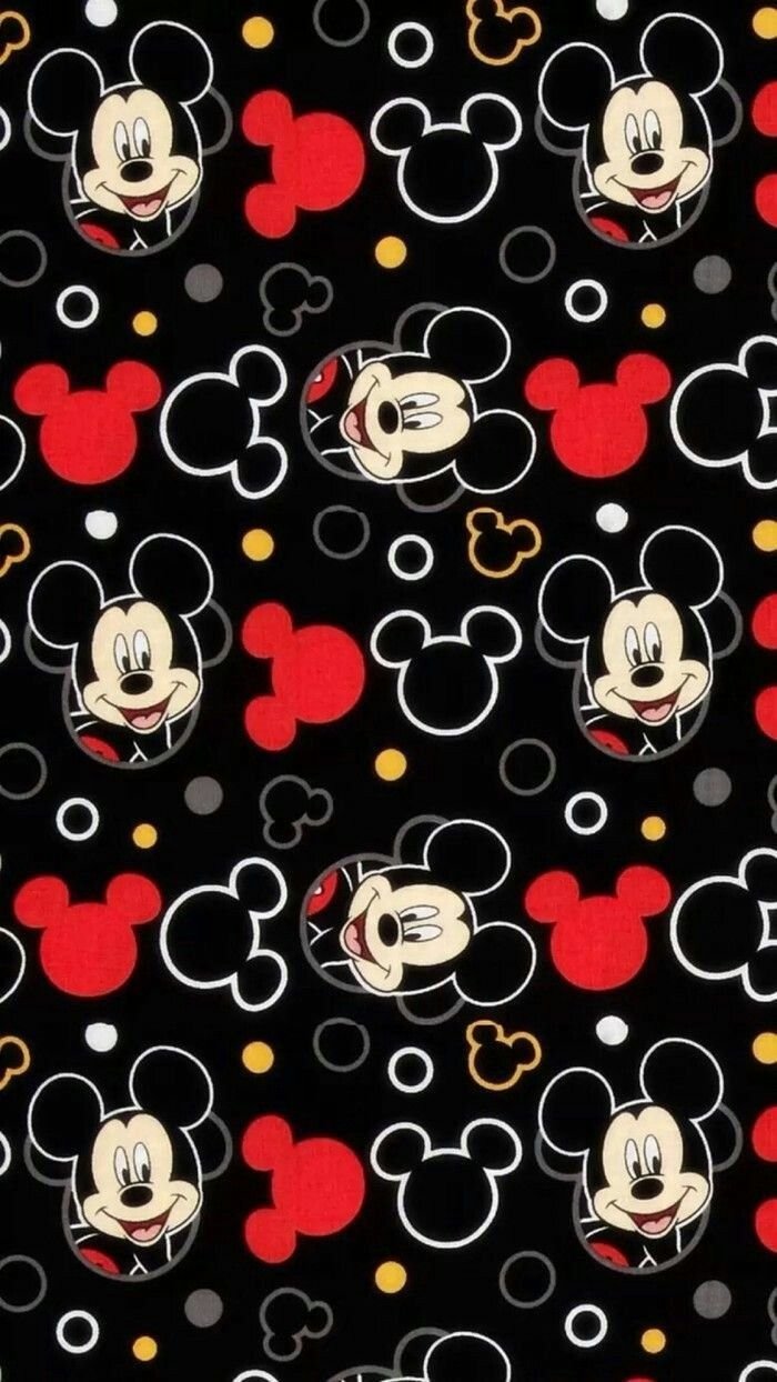 Mickey Mouse The Backgrounds Is Black  Wallpaper Cave