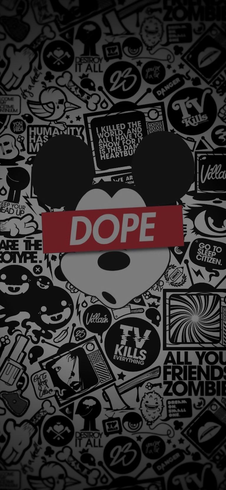 Dope Shit Mickey Mouse