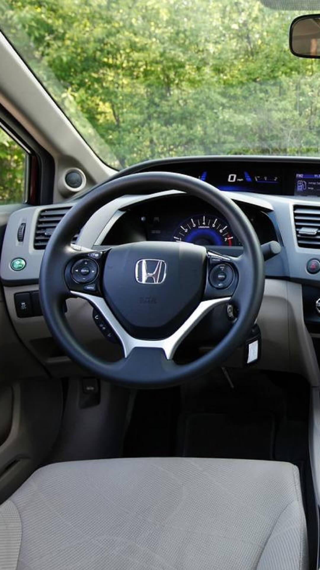 Interior look Honda Civic EX-L