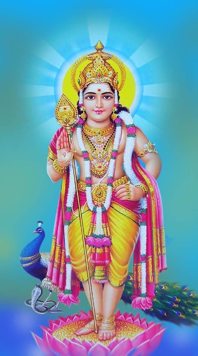 Lord Murugan With Peacock Wallpaper Download | MobCup