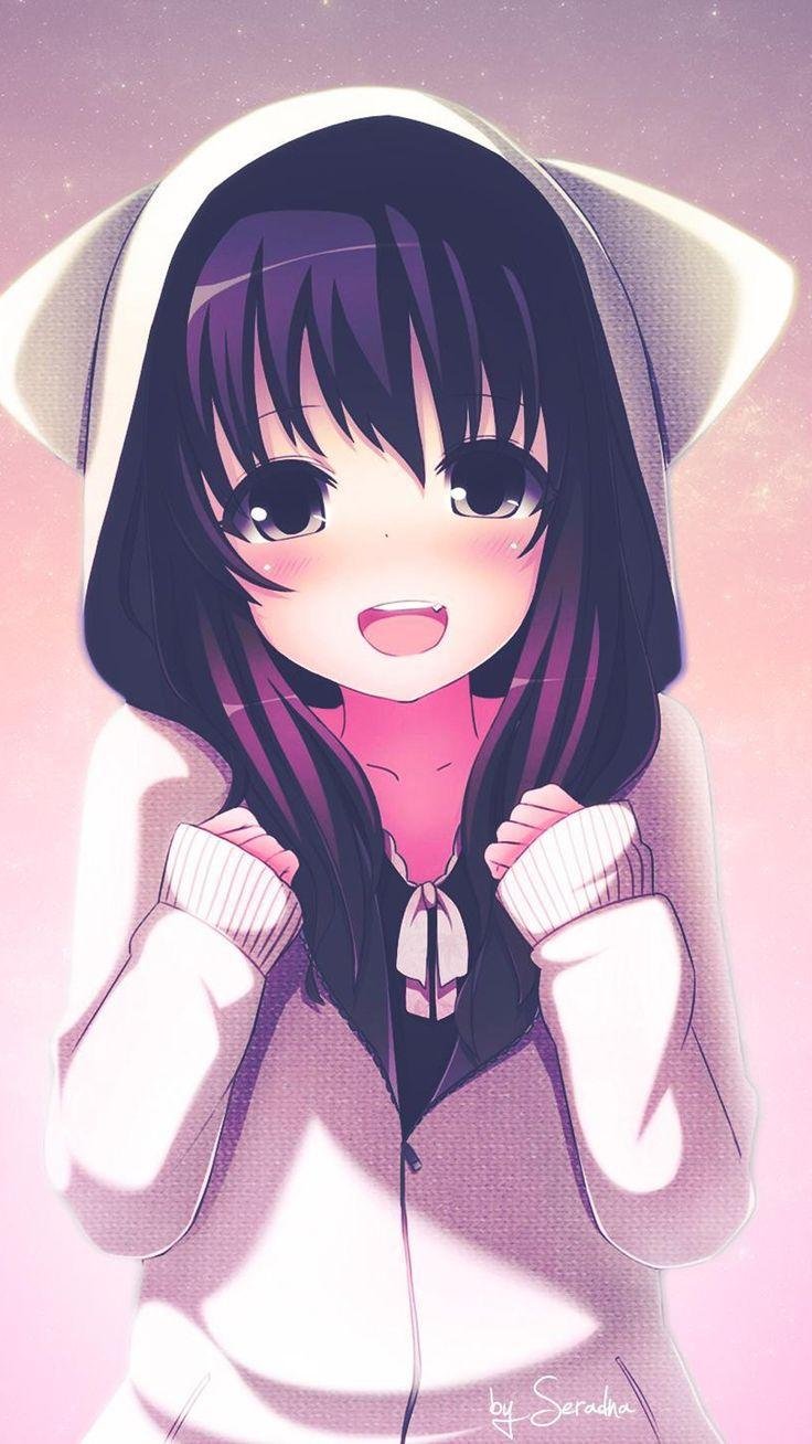 Wallpaper Anime Cute Anime Girl Gamer Girl Girly Girl Kawaii  Background  Download Free Image