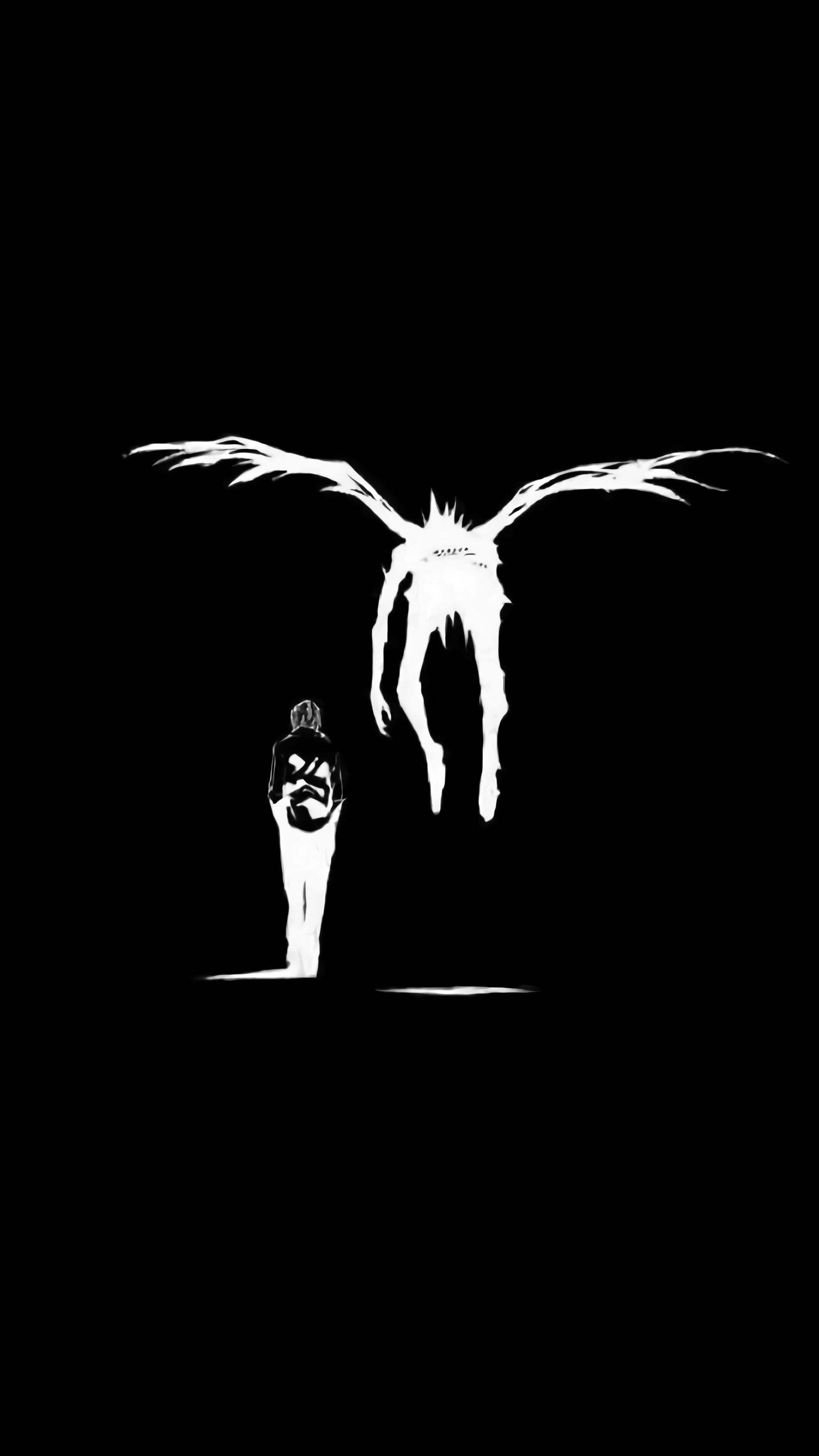 Death Note L Amoled Wallpapers - Dark Anime Wallpapers iPhone