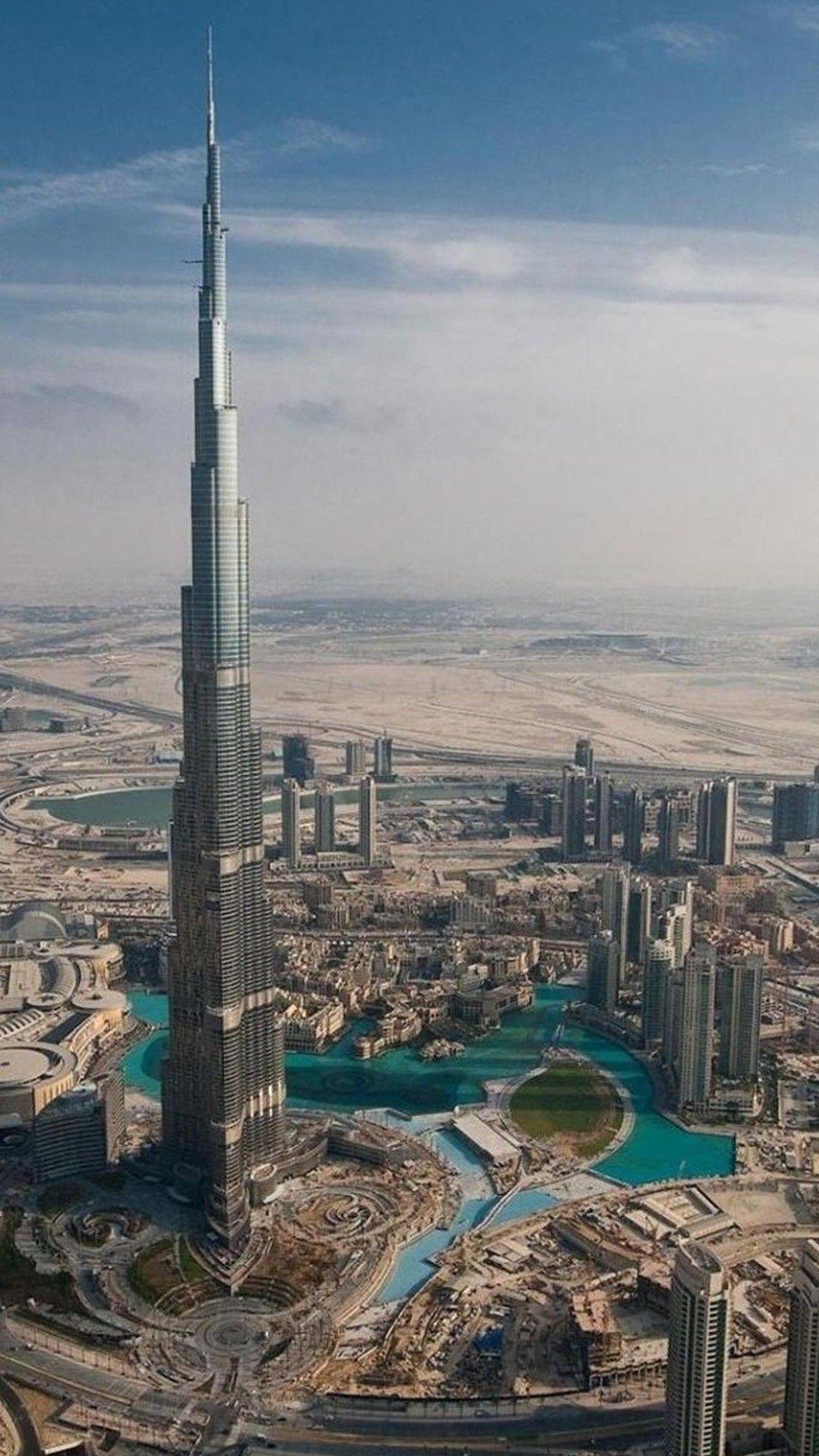 Burj Khalifa The Dubai Fountain Wallpaper [1920x1080]