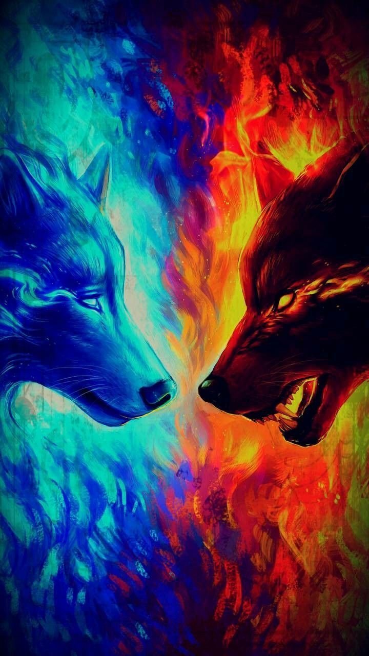 Image result for fire anime wolf  Фэнтези Приключение Волк