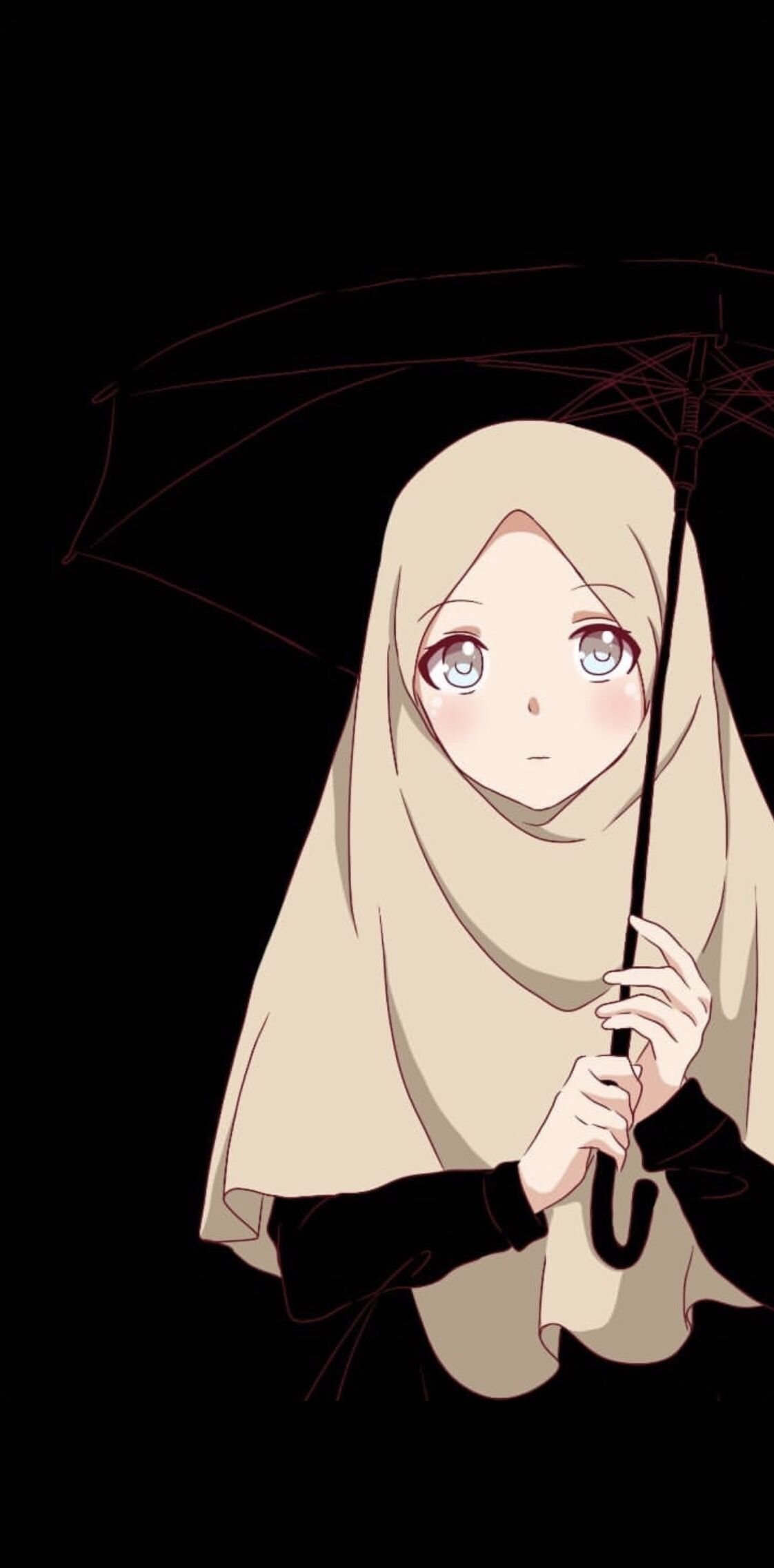 Download Muslim Girl Cartoon Profile Picture