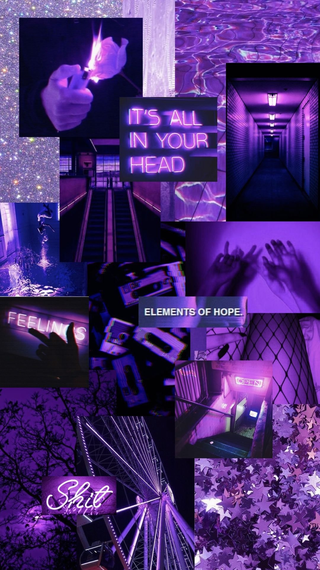Purple aesthetic Wallpaper Download