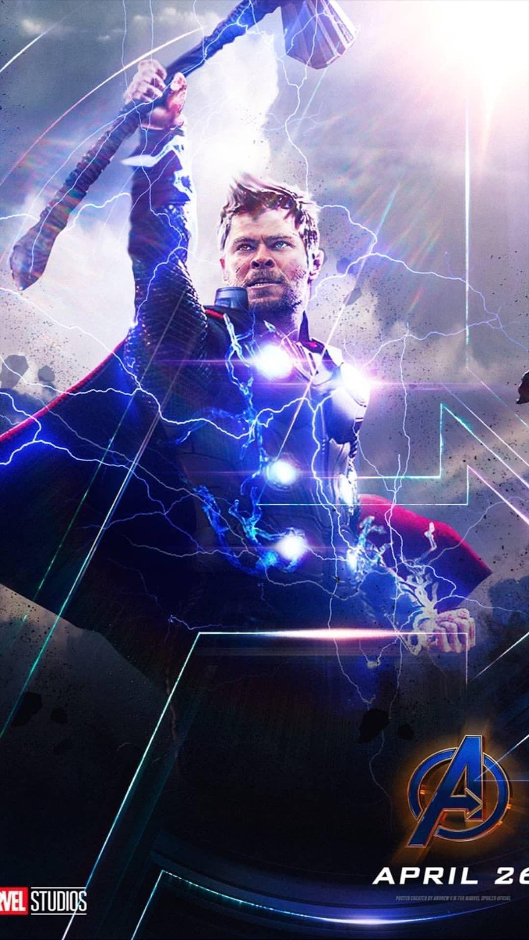 Thor God of Thunder Avenger Endgame 4K Wallpaper - Best Wallpapers