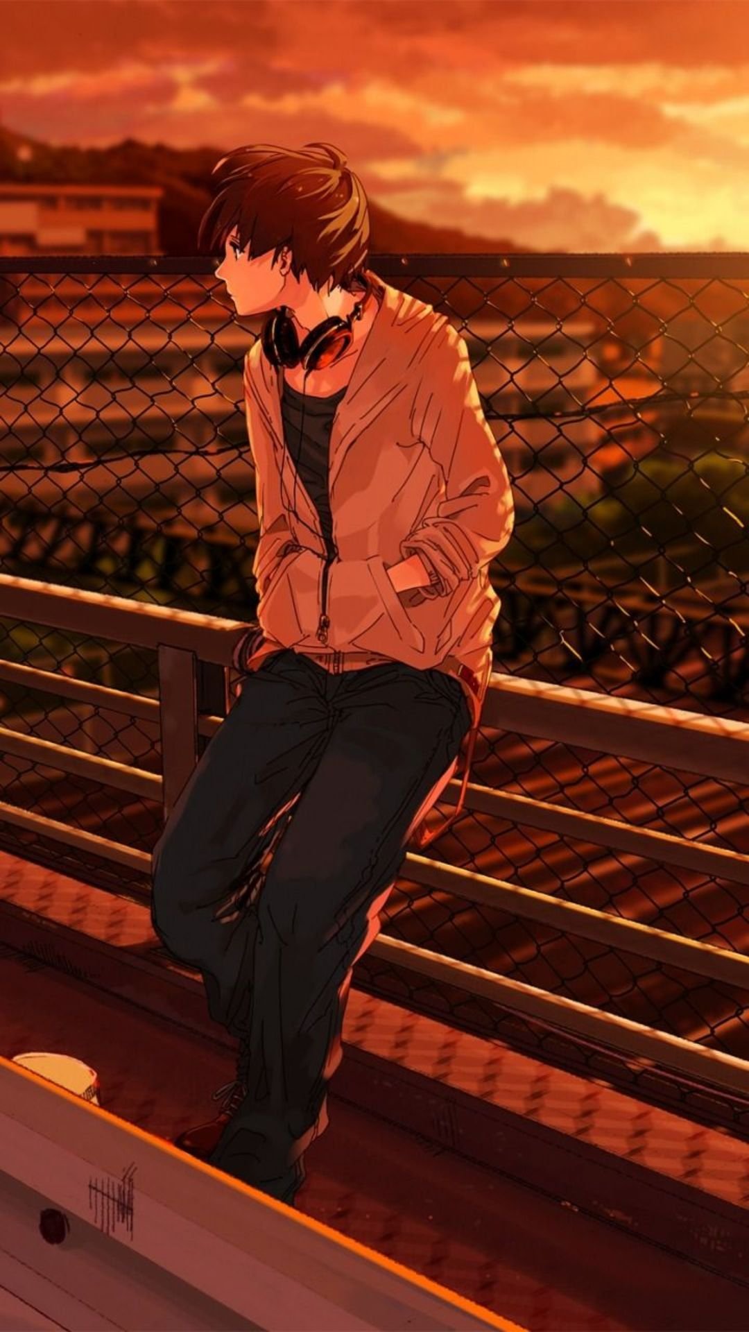 Anime Boy Rain Effect Wallpapers Download | Mobcup