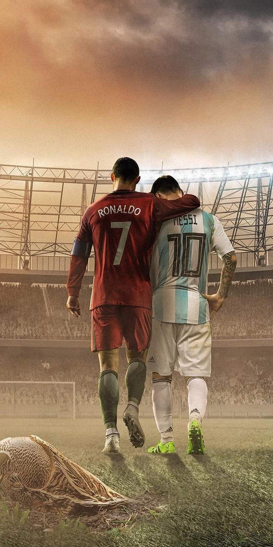 Lionel messi and ronaldo Wallpapers Download