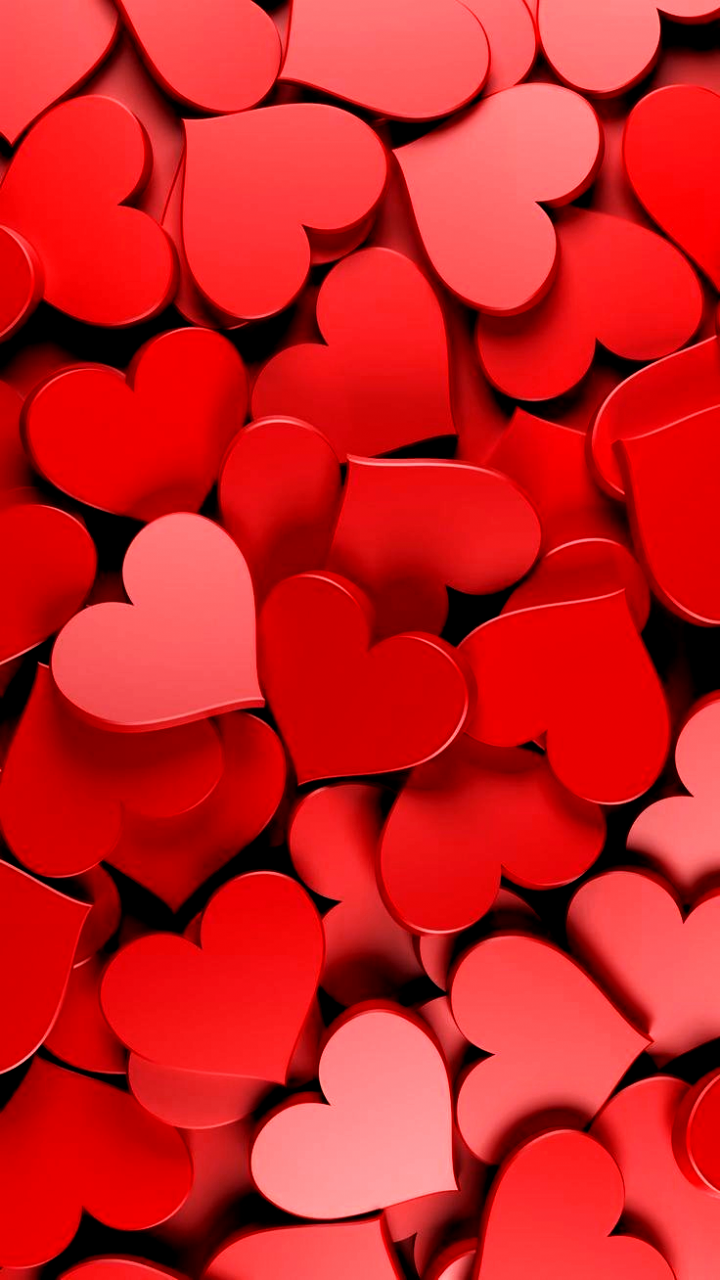 Love hearts Wallpaper 4K Heart Background 11453
