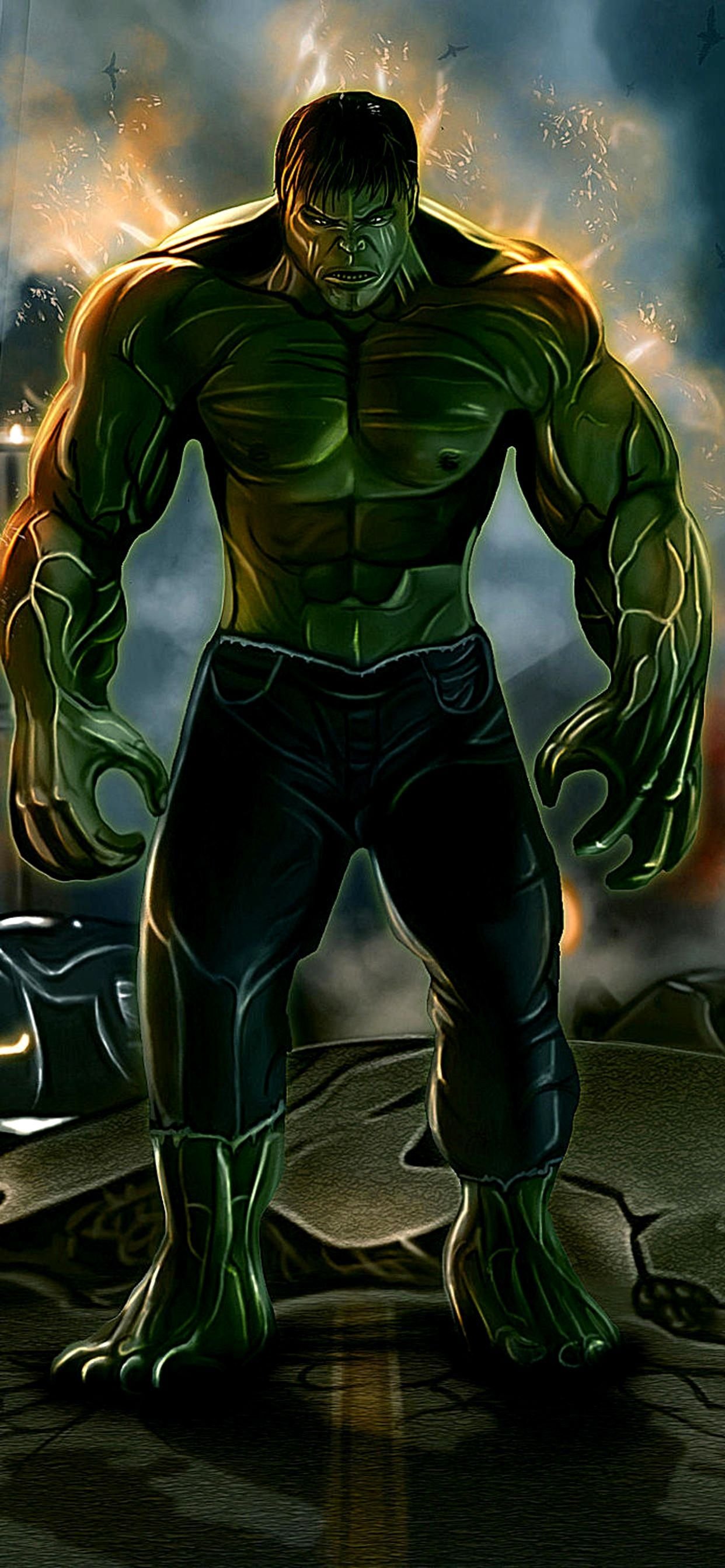 Dynamic Hulk HD Wallpaper - Green Fury Artwork by Laxmonaut-thanhphatduhoc.com.vn