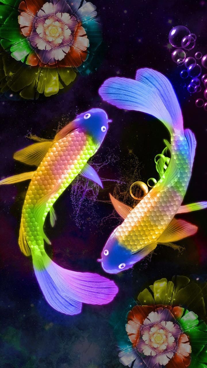 Koi Fish Art iPhone Wallpaper  iPhone Wallpapers