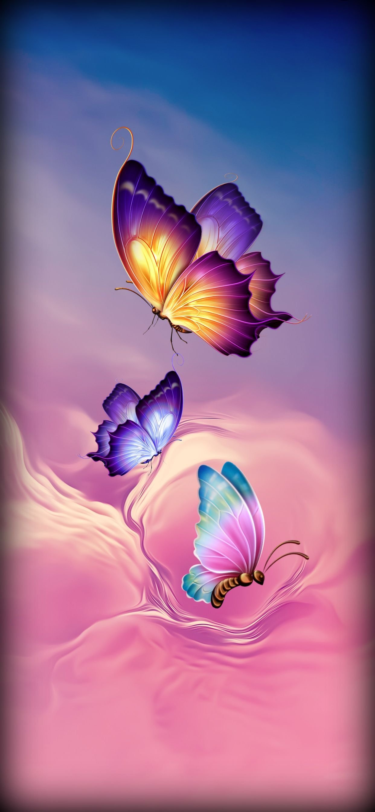 Digital Painting beautiful butterfly Poster Wallpaper on fine art paper  13x19 Fine Art Print  Art  Paintings posters in India  Buy art film  design movie music nature and educational paintingswallpapers