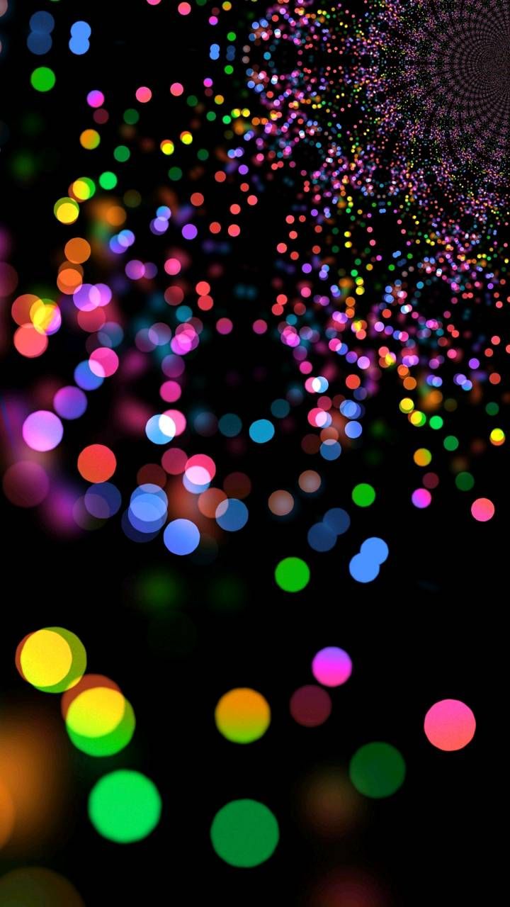 Colourful Bokeh Background