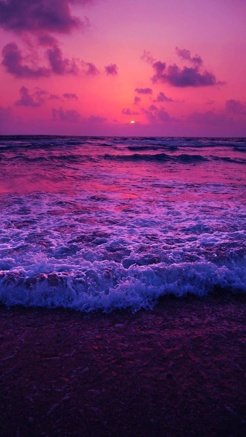 ocean sunset background