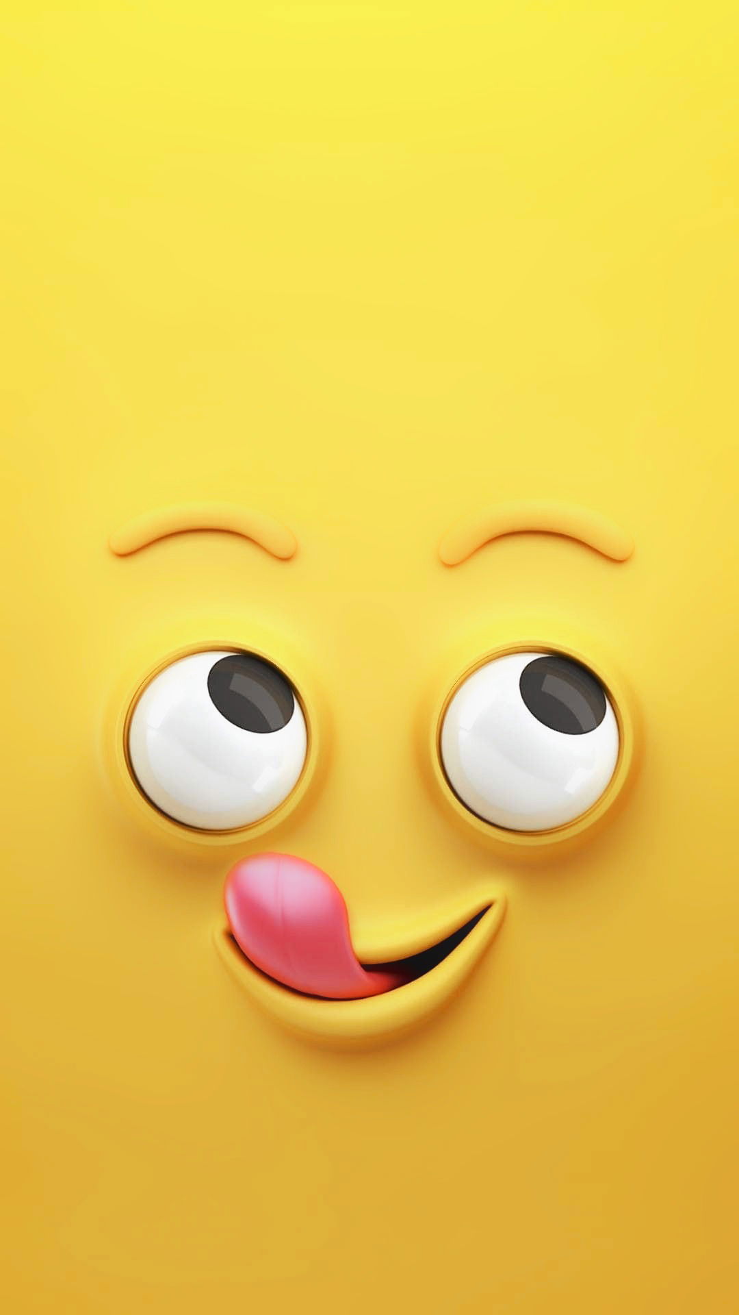 Elegant plain yellow emoji Wallpapers Download | MobCup