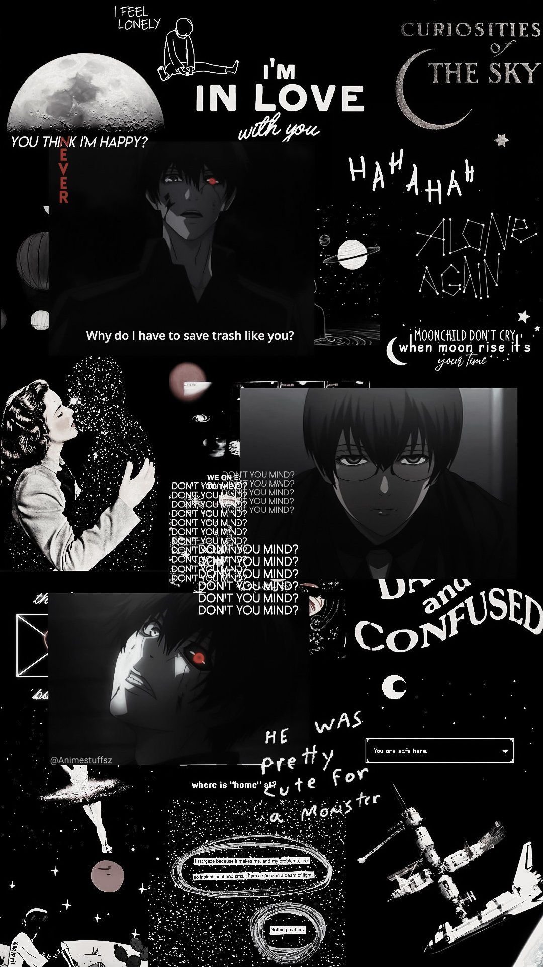 Dark anime profile pictures