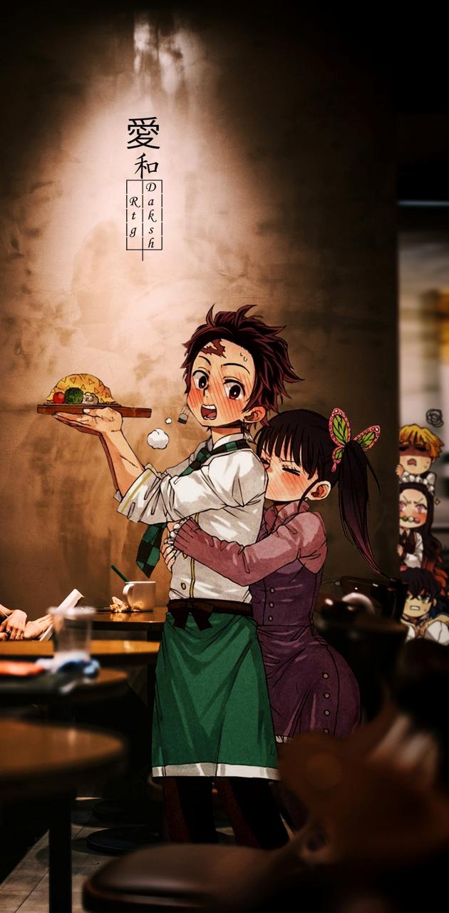 Kanao and tanjiro Wallpapers Download | MobCup