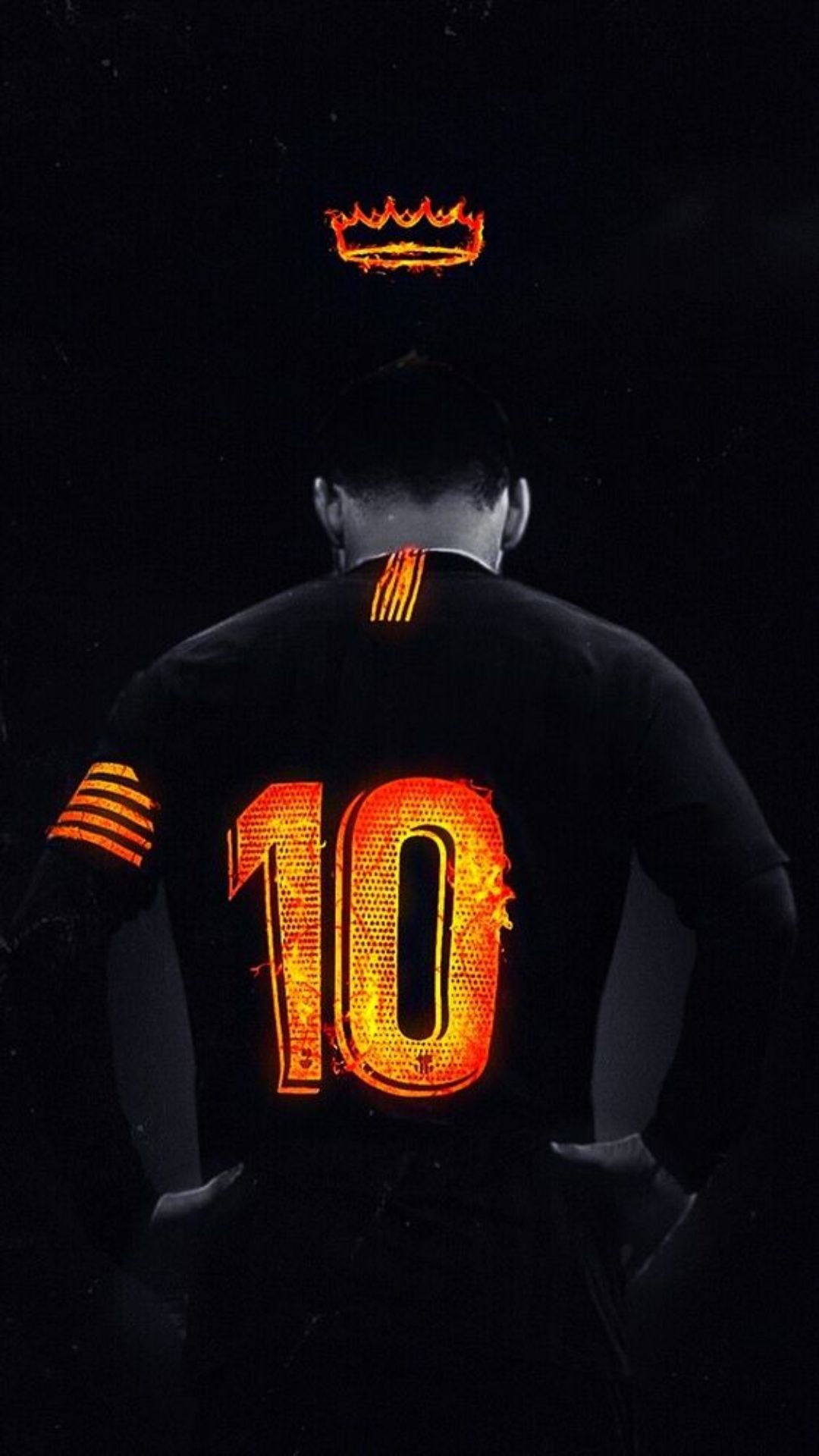 Messi black effect Wallpapers Download | MobCup