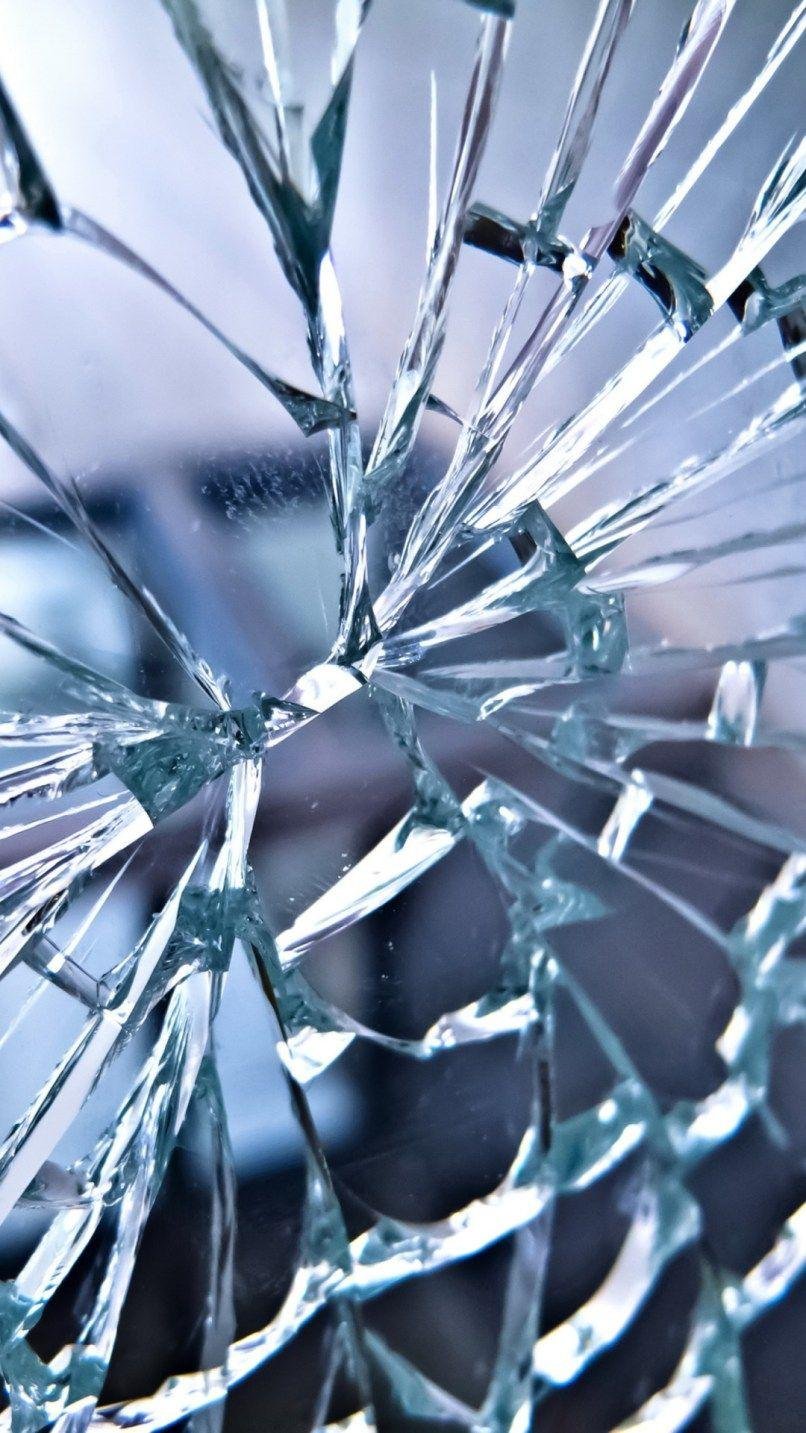 cracked glass wallpaper iphone