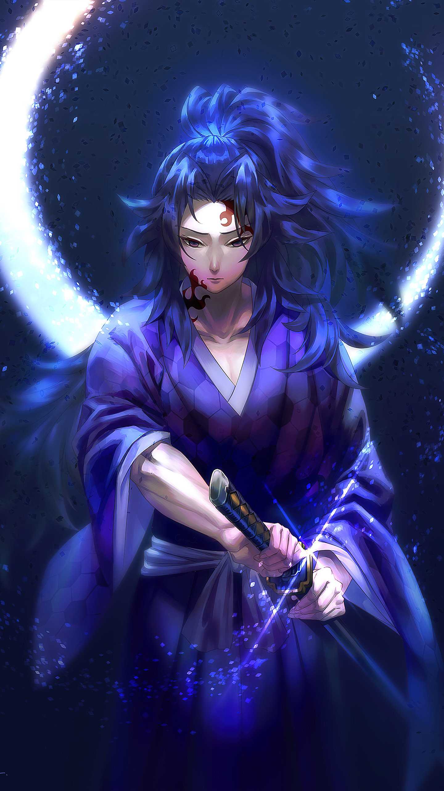 Kokushibo Demon Upper Moon HD phone wallpaper  Peakpx