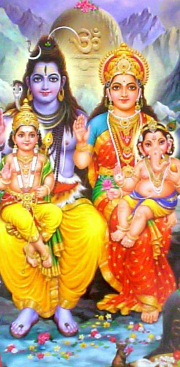 Lord shiva family Wallpapers Download | MobCup