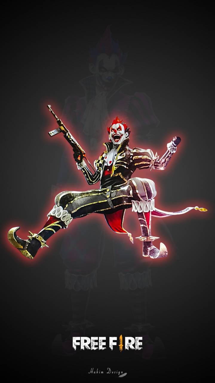 Download Fire Force Joker Demonic Wallpaper