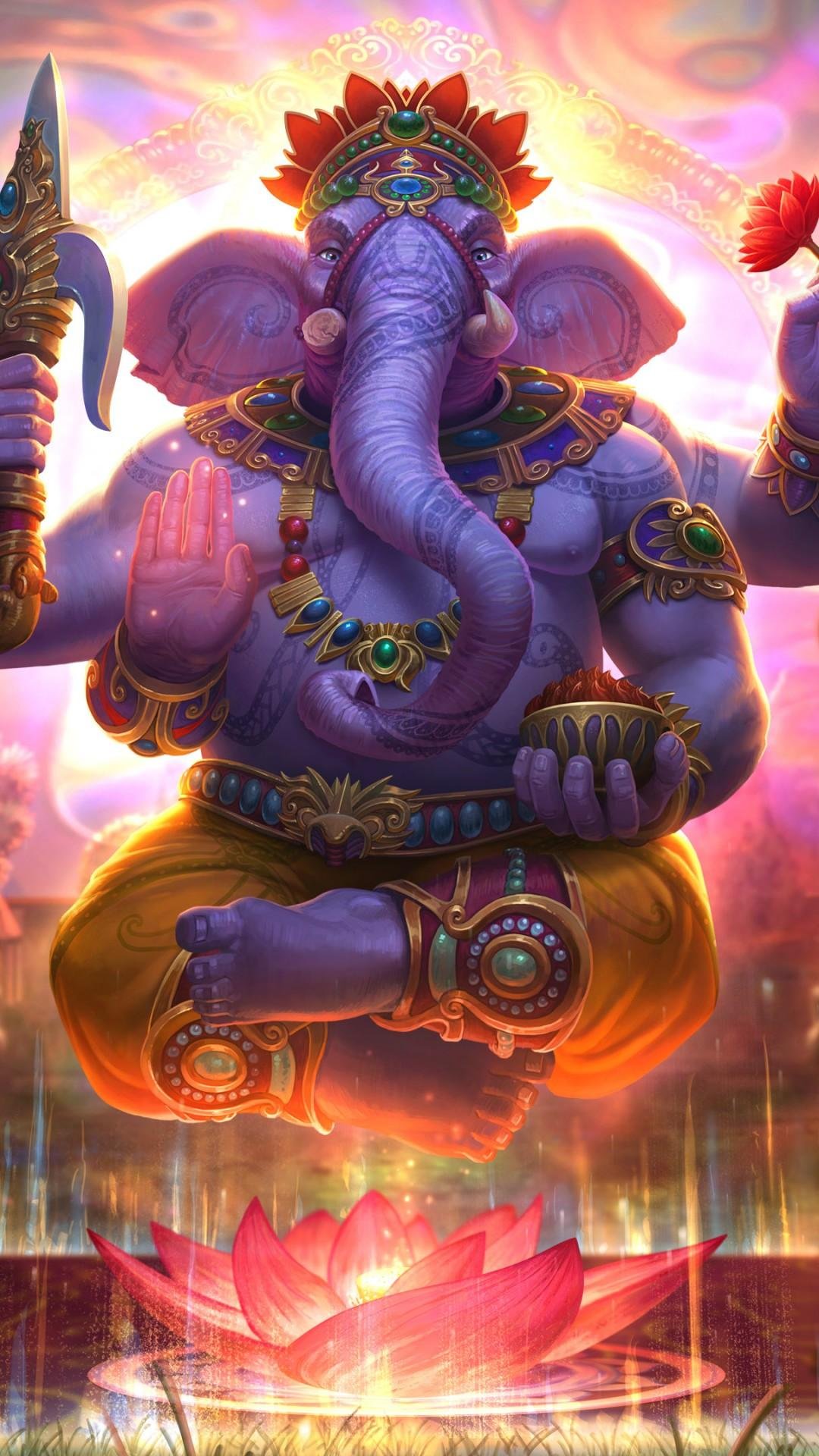 Lord Ganesha iPhone 12 Case by Tim Gainey - Fine Art America