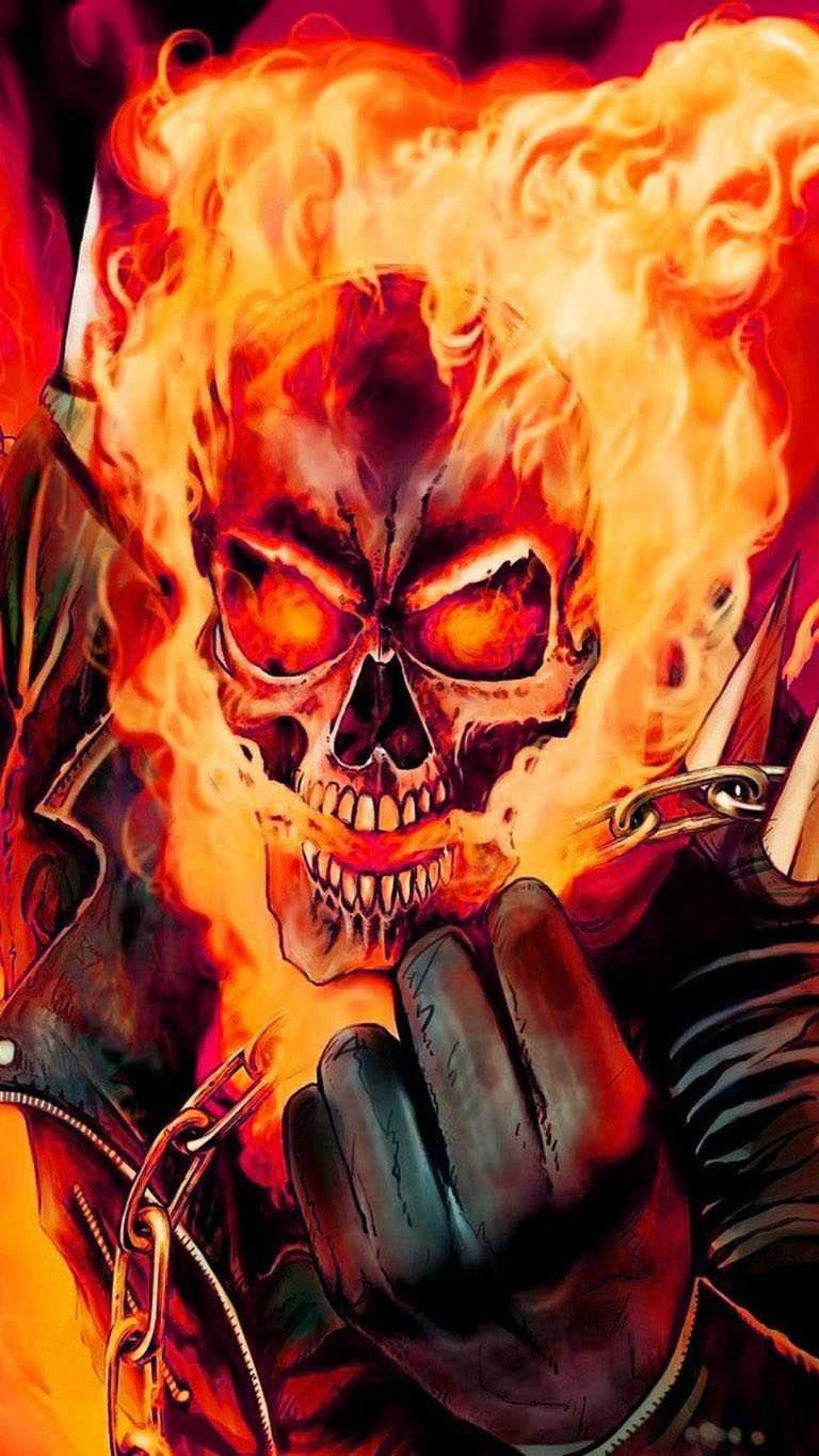 blue ghost rider vs red ghost rider