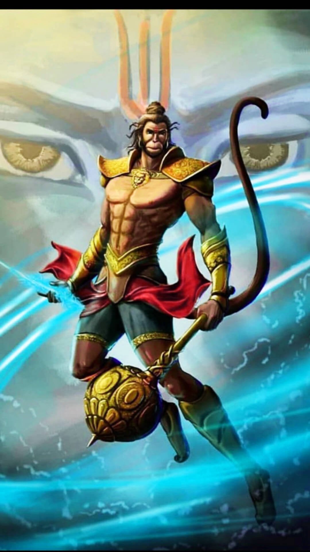 Animated Lord Bajrangbali