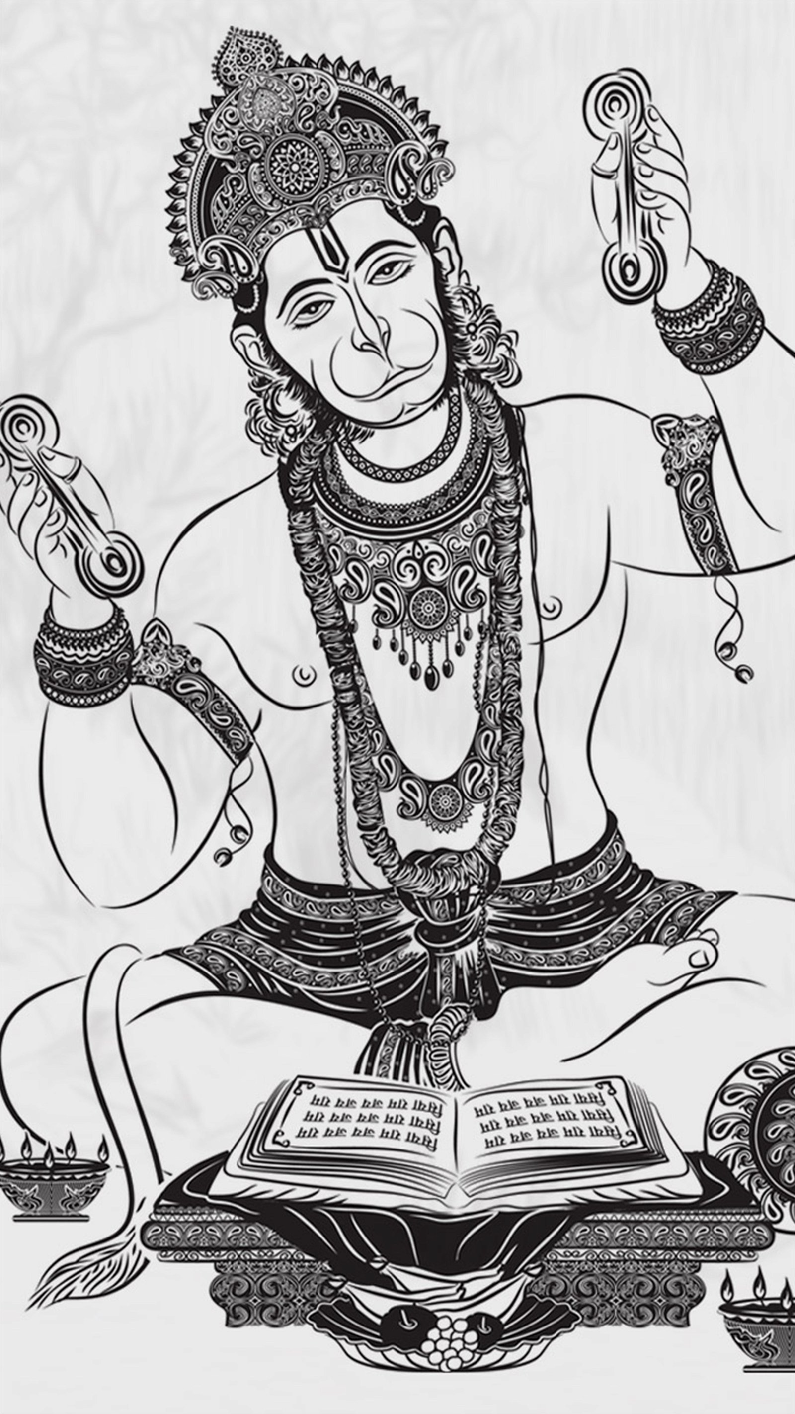 Handmade Lord Hanuman ji Drawing  H Artistic expression  Photography  Religion Philosophy  Astrology Hinduism  ArtPal