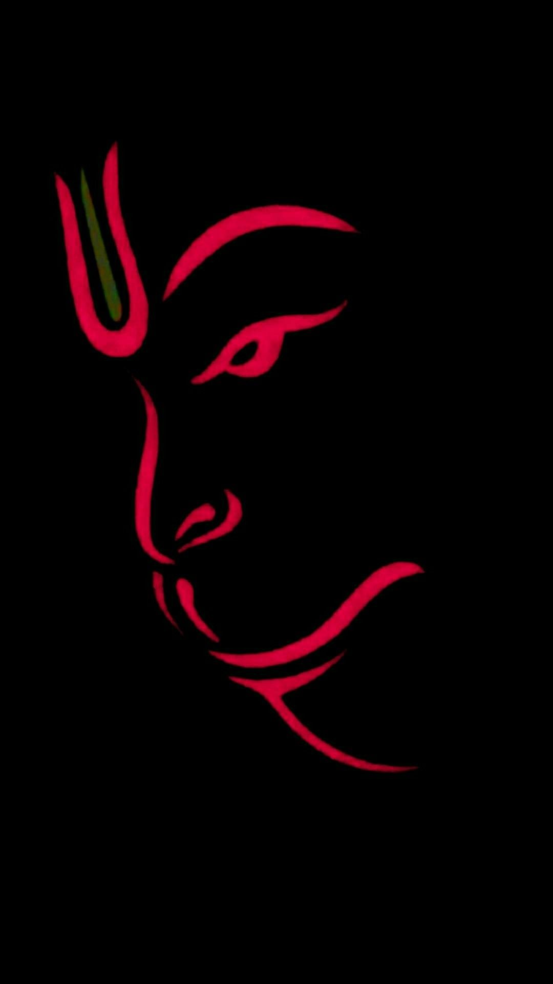 Lord Hanuman Face